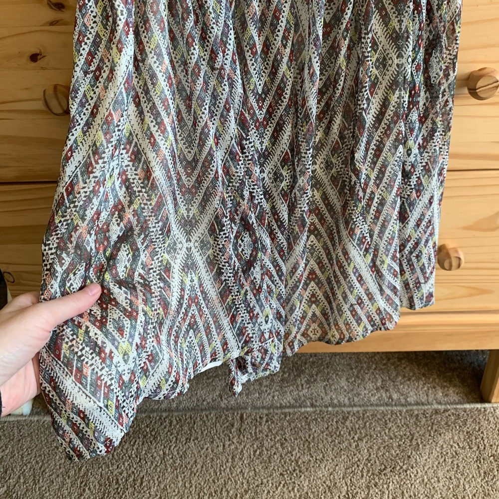 Free People Tribal Rope Swing Mini Dress XS - Picture 3 of 8